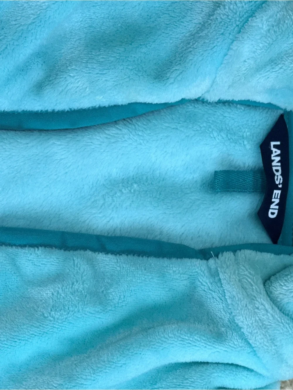 Lands’ End Fleece Vest – Size 5‑6 – Like New
